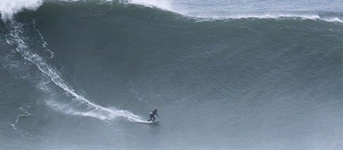 Olas en Playa Gris