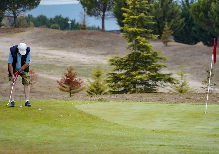 Imagen del campo de golf de Jundiz