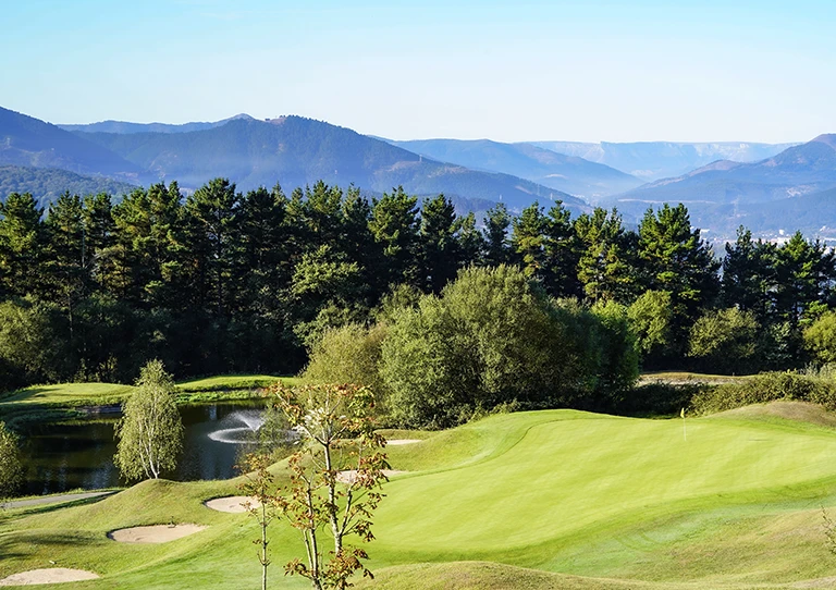 Imagen del campo de golf de Uraburu