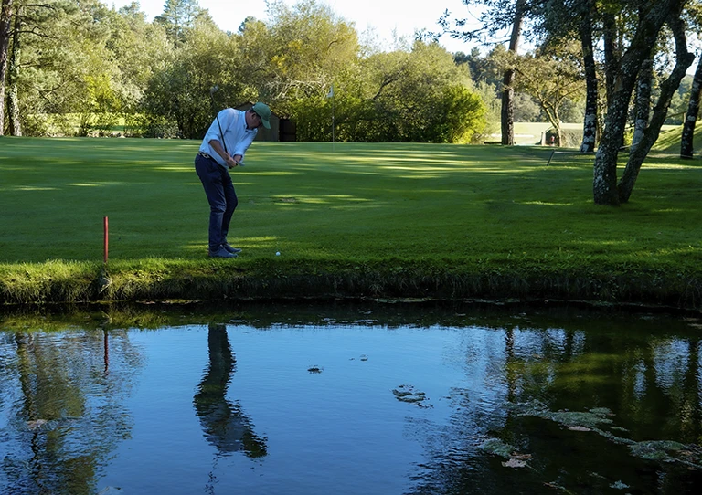 Imagen del campo de golf de Zuia